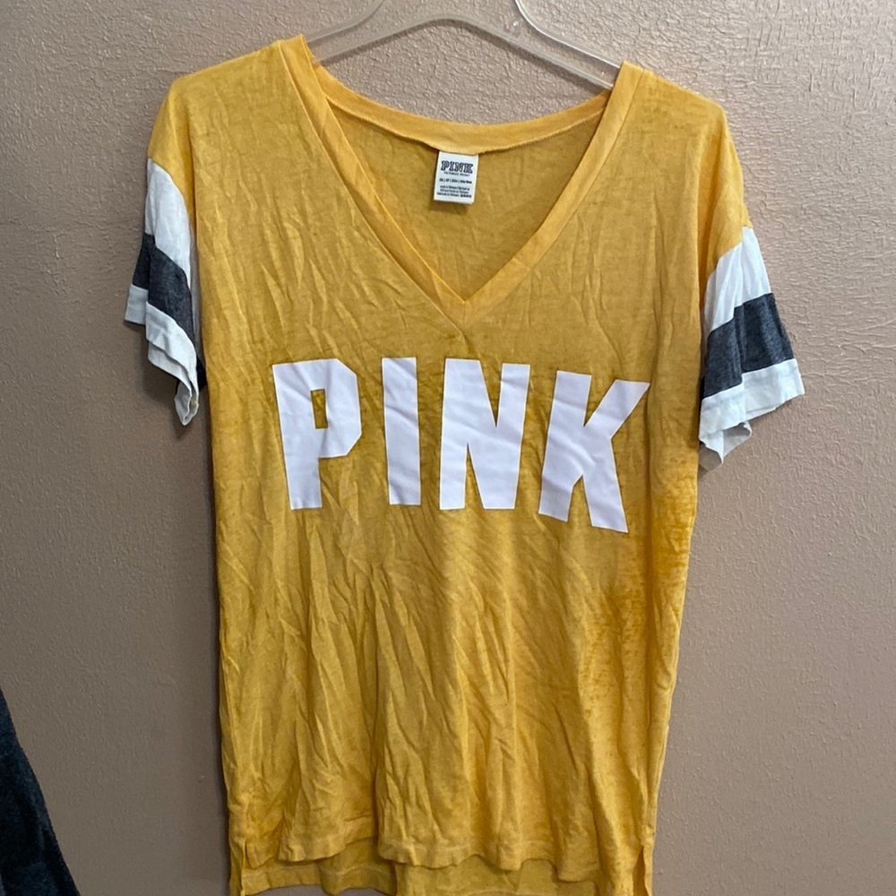 Cute yellow Pink shirt